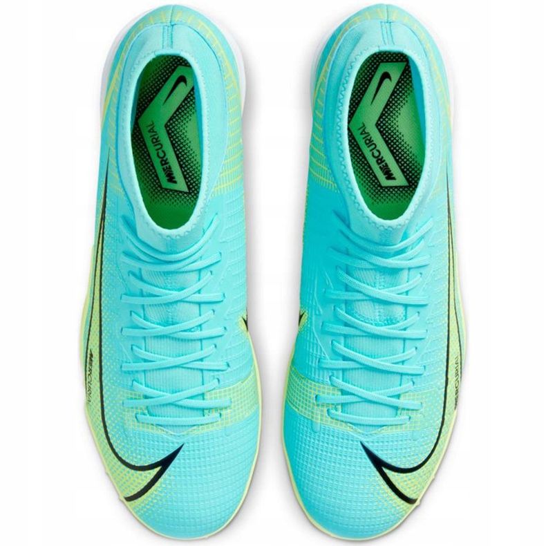 Chuteira Nike Mercurial Superfly 8 Academy Tf CV0953 403 verde 1