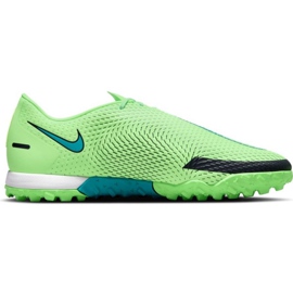 Chuteira Nike Phantom Gt Academy Tf CK8470 303 verde 1