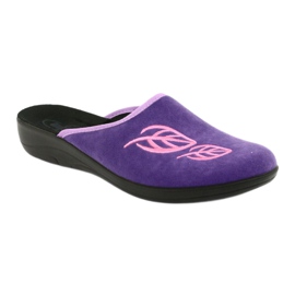 Sapatos femininos Befado pu 552D001 roxo rosa 2