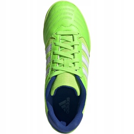 Chuteiras Adidas Super Sala Junior verde FV2640 1