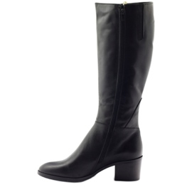 Botas pretas de salto alto Anabelle 1180 preto 2