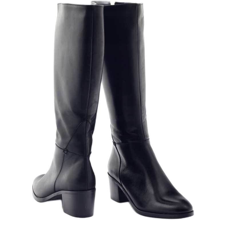 Botas pretas de salto alto Anabelle 1180 preto 3