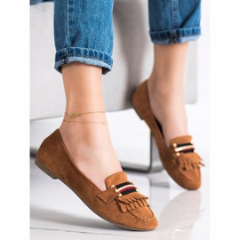 Anesia Paris Mocassins elegantes marrom 1