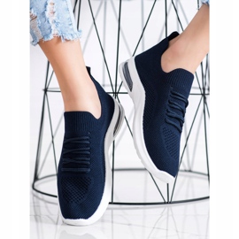 Diamantique Tênis esportivo azul marinho azul-marinho 2