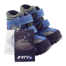 Botas com uma membrana 91929 cinza Bartek 4