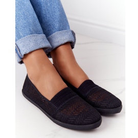 Tênis Preto Chillout Openwork Slip-On 1