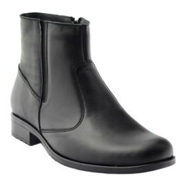 Botas de inverno masculinas Tur 268 pretas preto 1