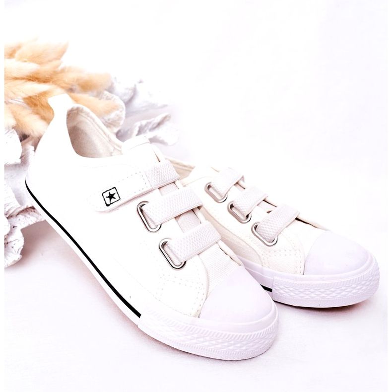 EVE Tênis infantil com velcro 21DZ35-3584 White Avengers branco 2