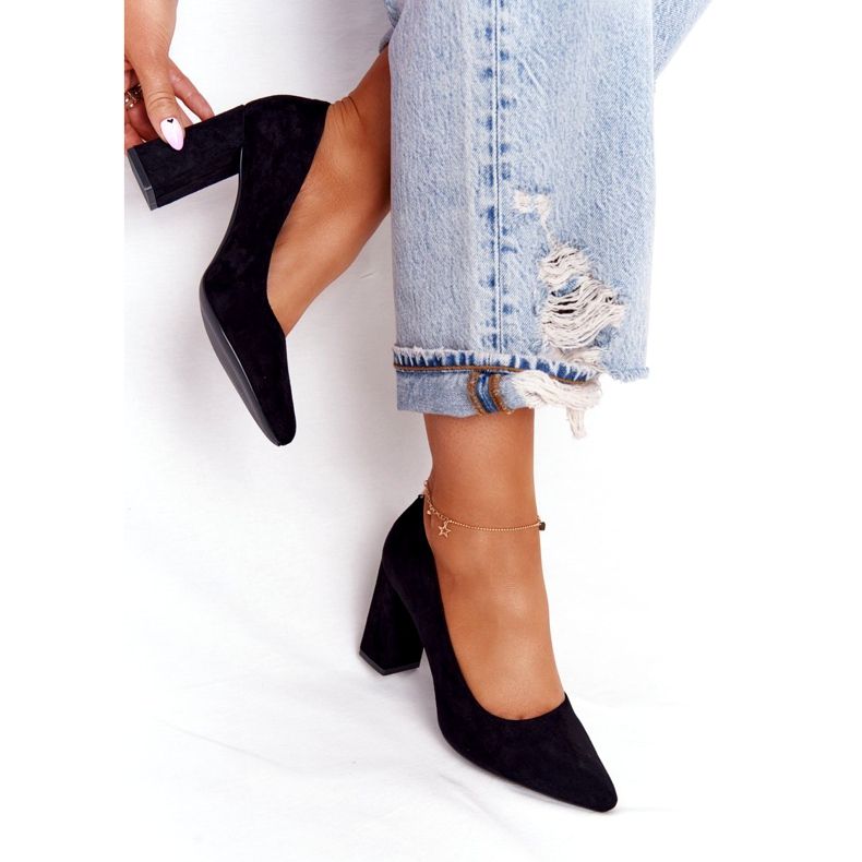 Bombas de camurça em um bar Sergio Leone PB216 preto 1