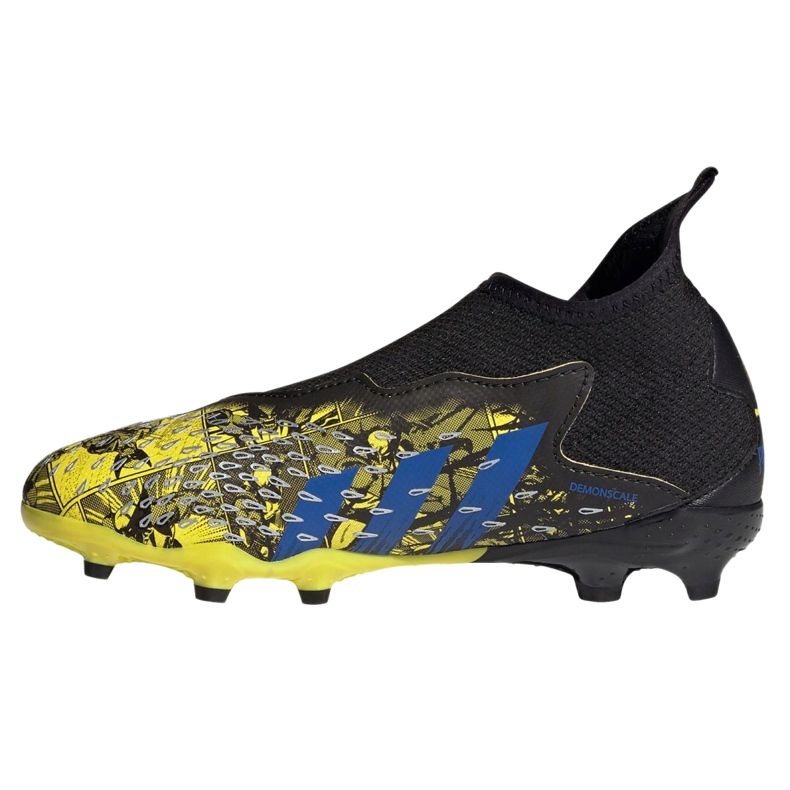 Chuteiras Adidas Predator Freak.3 Ll Fg Jr GZ7553 multicolorido amarelo 1