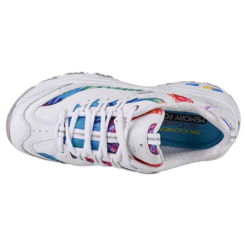Skechers D'Lites Summer Fiesta W 149015-WMLT branco preto 2