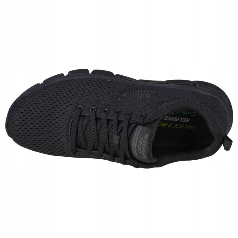 Skechers Skech-Flex 3.0-Verko M 52857-BBK preto 2 Skechers Skech-Flex 3.0-Verko M 52857-BBK preto 2