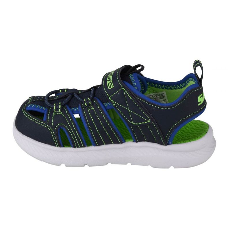 Skechers C-Flex Sandal 2.0 Heat Blast Jr 400041N-NVLM preto azul marinho 1