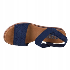 Sandálias Skechers Desert Kiss W 31440-NVY preto azul marinho 2