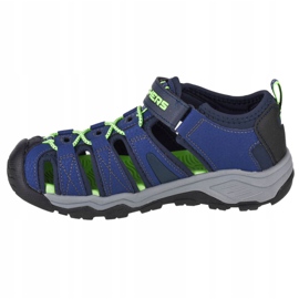 Skechers Solar Quest Jr 400060L-NVBK preto azul marinho 1
