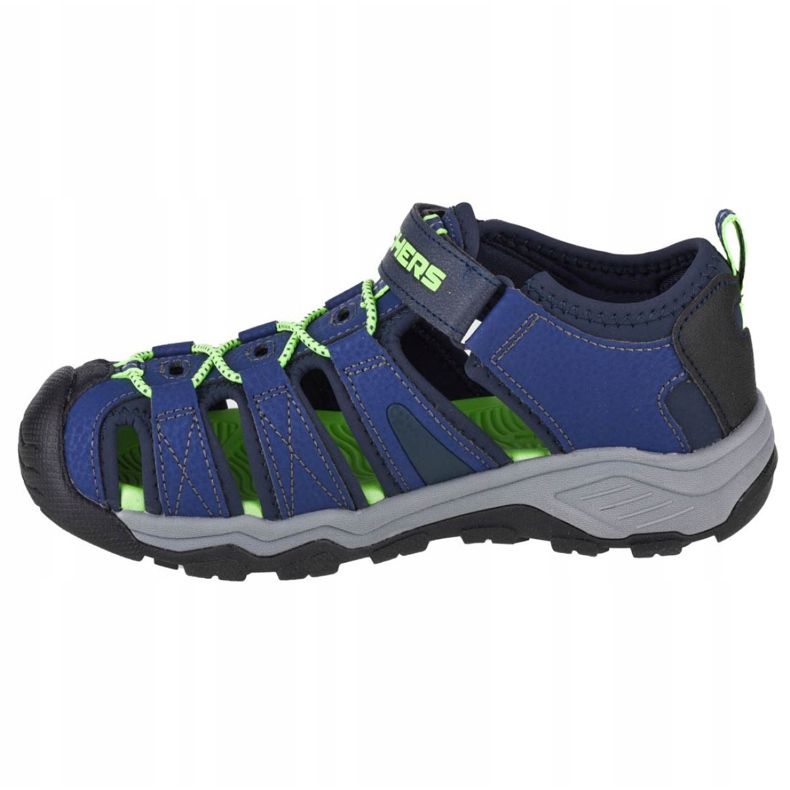 Skechers Solar Quest Jr 400060L-NVBK preto azul marinho 1