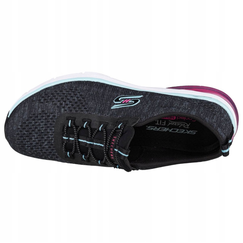 Skechers Skech-Air Edge Brite Times W 104057-BKAQ preto vermelho 2