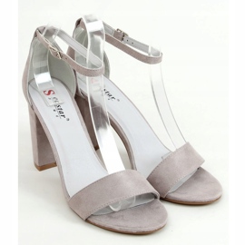 Sandálias cinza no post AF03P cinza 1