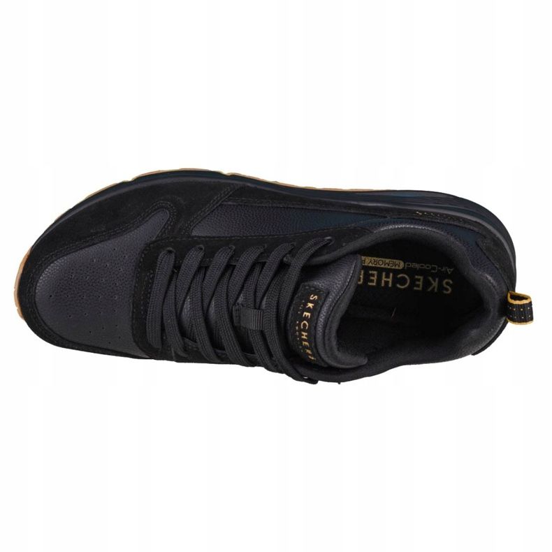 Sapatos Skechers Uno-Solid Air W 155132-BBK preto 2