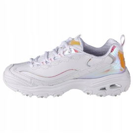 Sapatos Skechers D'Lites Pearly Glow W 149142-WHT branco 1 Sapatos Skechers D'Lites Pearly Glow W 149142-WHT branco 1
