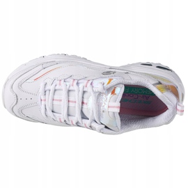 Sapatos Skechers D'Lites Pearly Glow W 149142-WHT branco 2