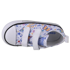 Converse Chuck Taylor All Star 2V Ox Jr 770655C branco azul marinho 2