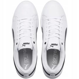 Sapatos femininos Puma Smash Wns v2 L branco-preto 365208 01 1