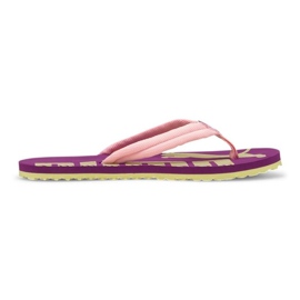 Chinelos femininos Puma Epic Flip v2 roxo 360248 53 rosa 1