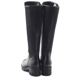 Botas pretas. Hit da moda Arka 2938 preto 4