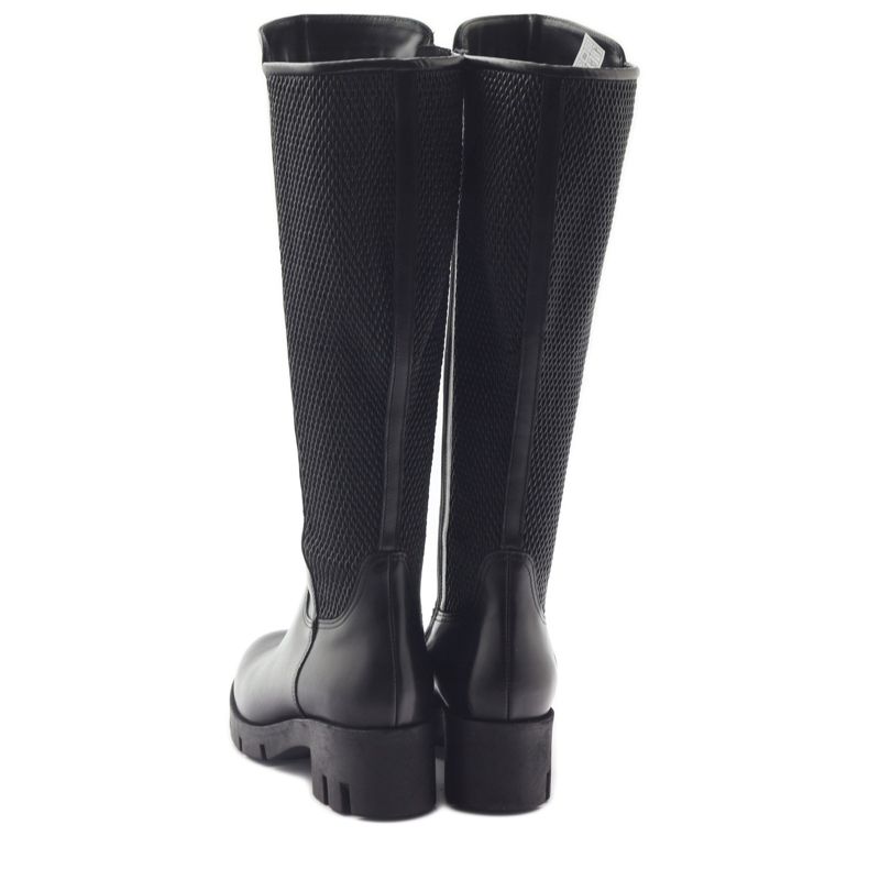 Botas pretas. Hit da moda Arka 2938 preto 4