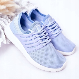 Sapatilhas de desporto infantil Big Star HH374214 azul claro 2