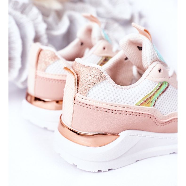Calçados infantis esportivos tênis rosa hora do jogo 1