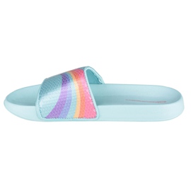 Skechers Sunny Slides-Dreamy Steps Jr 86994L-LBMT azul 1