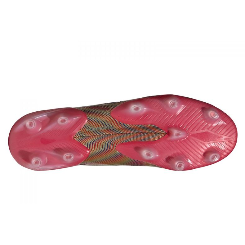 Chuteiras Adidas Nemeziz.1 Fg M FY0758 cinza/prata, dourado dourado 2