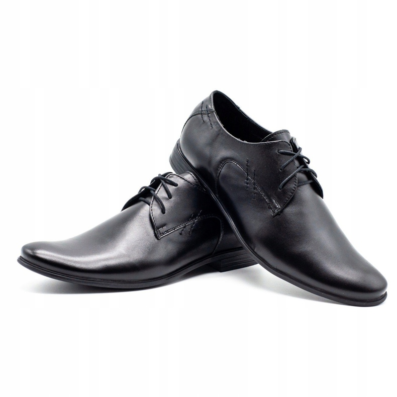 Polbut Sapatos formais masculinos C9 pretos 4