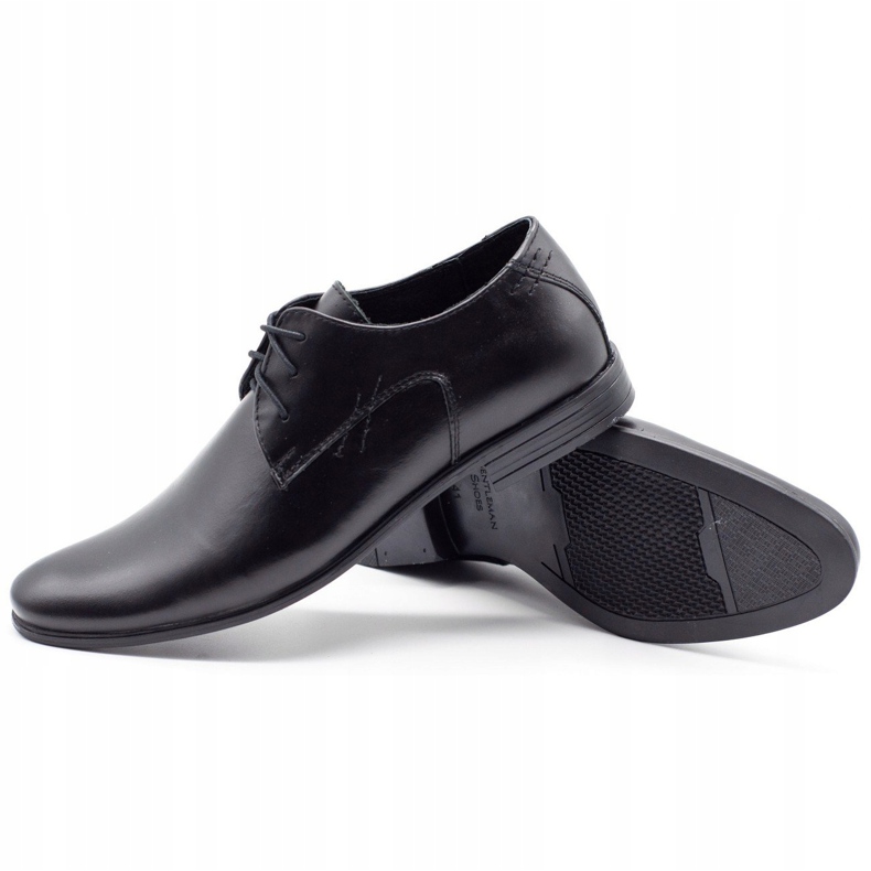 Polbut Sapatos formais masculinos C9 pretos 2