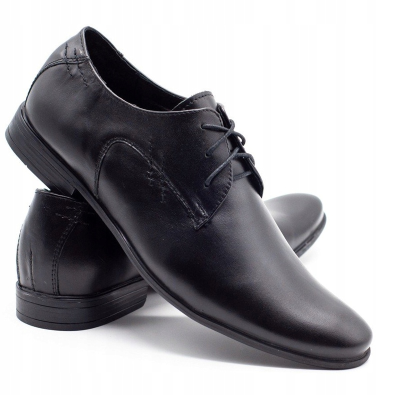Polbut Sapatos formais masculinos C9 pretos 3