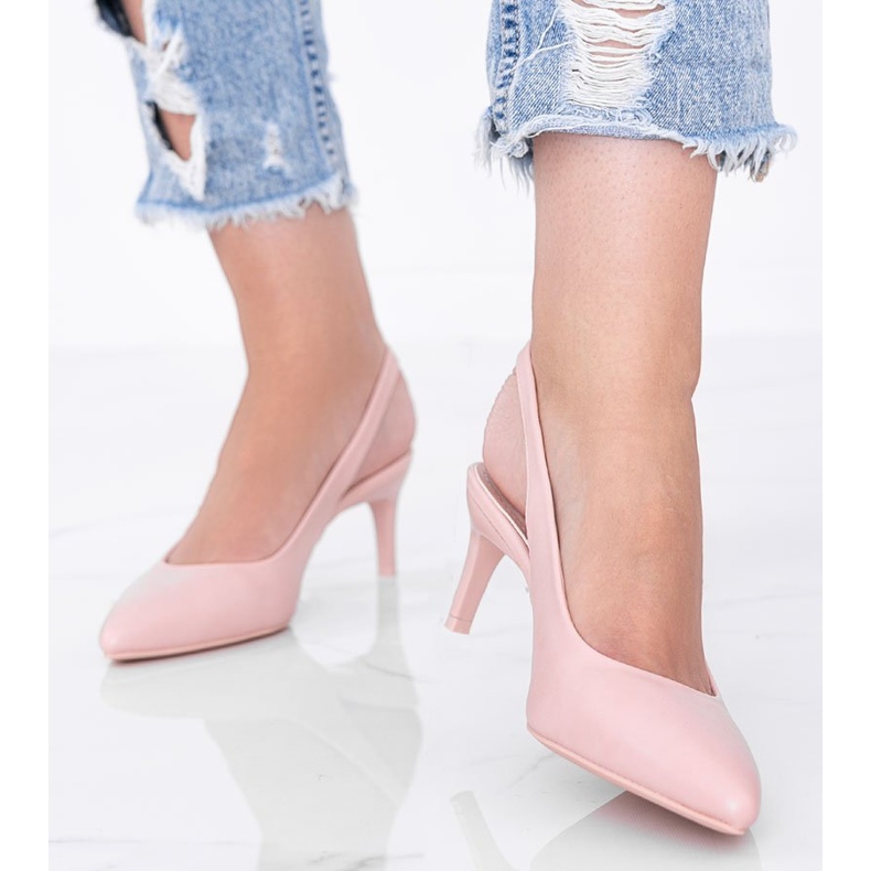 Sapatos rosa em um alfinete por Elen 1