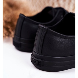 Sapatilhas de sapatos infantis Big Star com velcro preto GG374009 3