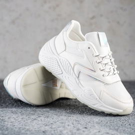 SHELOVET Tênis estilosos branco 1