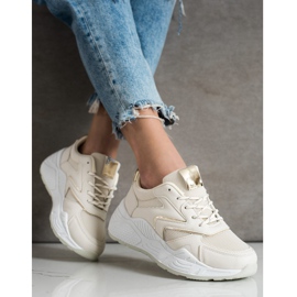 SHELOVET Tênis estilosos marrom 2