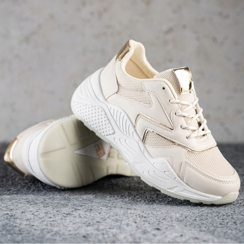 SHELOVET Tênis estilosos castanho 1