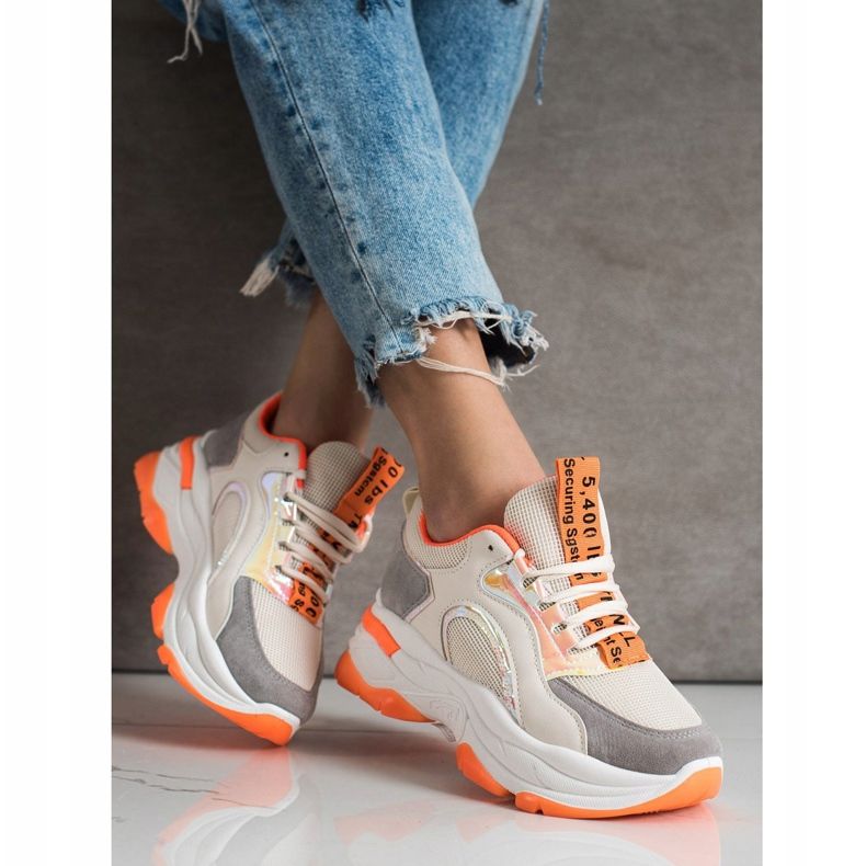 Tênis na plataforma FASHION multicolorido 2