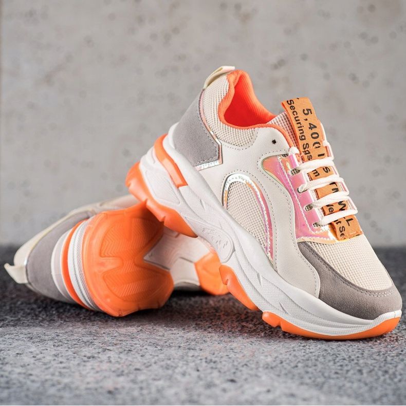 Tênis na plataforma FASHION multicolorido 1