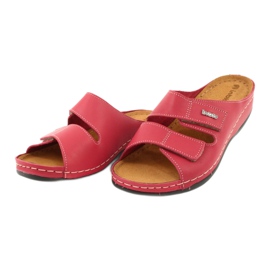 Sapatilhas femininas Inblu 158D105 vermelho 3