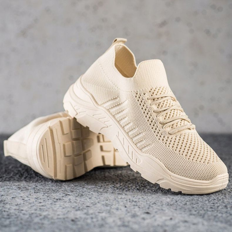 Sweet Shoes Sapatilhas casuais bege 1