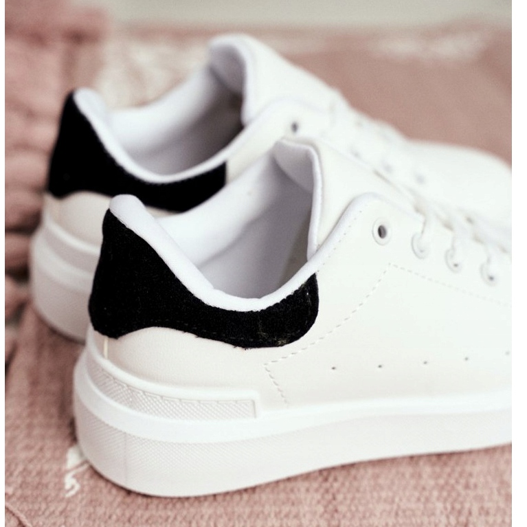 FRROCK Tênis esportivo infantil infantil Bilbo branco preto 3