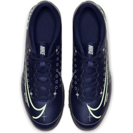 Chuteiras Nike Mercurial Vapor 13 Club Mds Tf M CJ1305-401 azul marinho 1