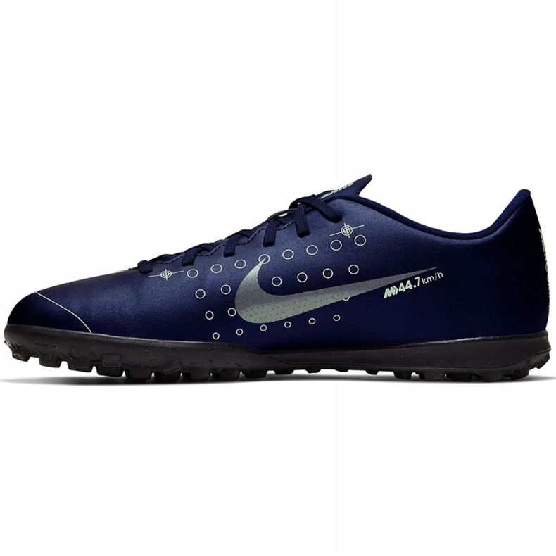 Chuteiras Nike Mercurial Vapor 13 Club Mds Tf M CJ1305-401 azul marinho 2