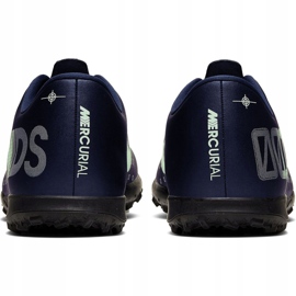 Chuteiras Nike Mercurial Vapor 13 Club Mds Tf M CJ1305-401 azul marinho 4